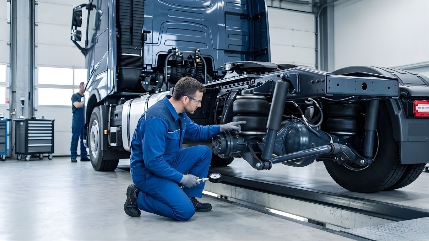 Truck Suspension Inspection