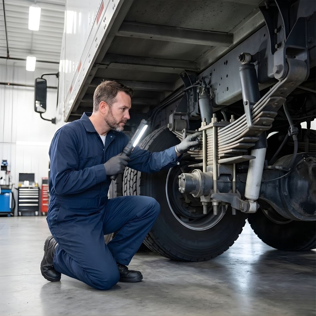 Truck Suspension Inspection