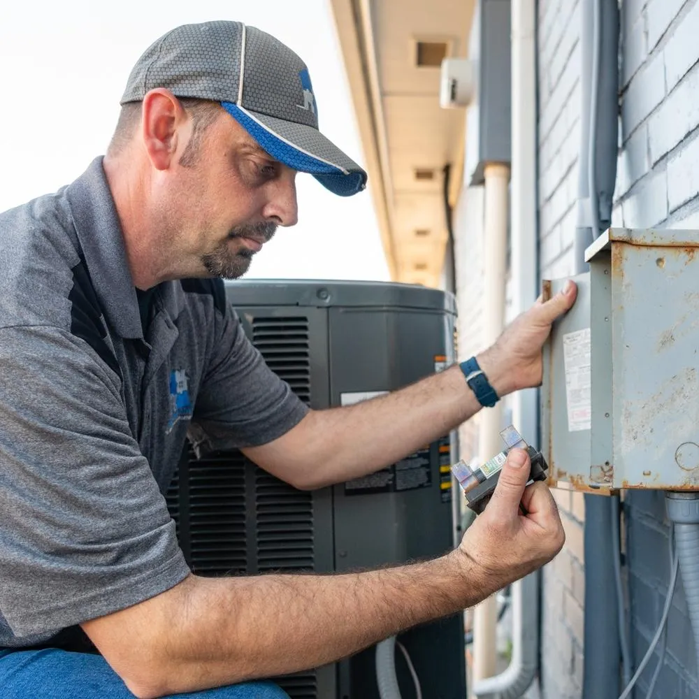 HVAC condenser unit