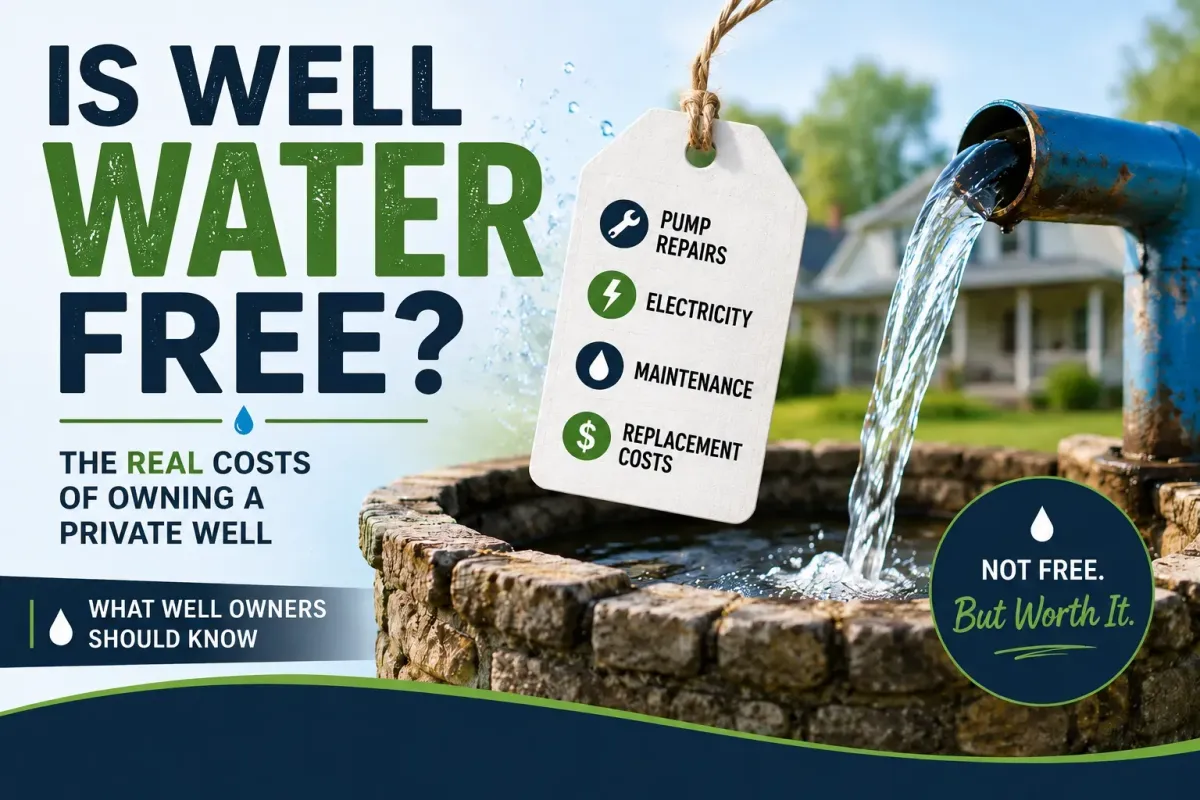 Is well water free? 