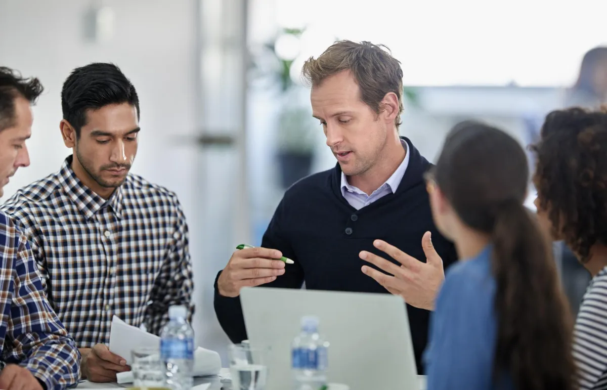 Business owners meeting