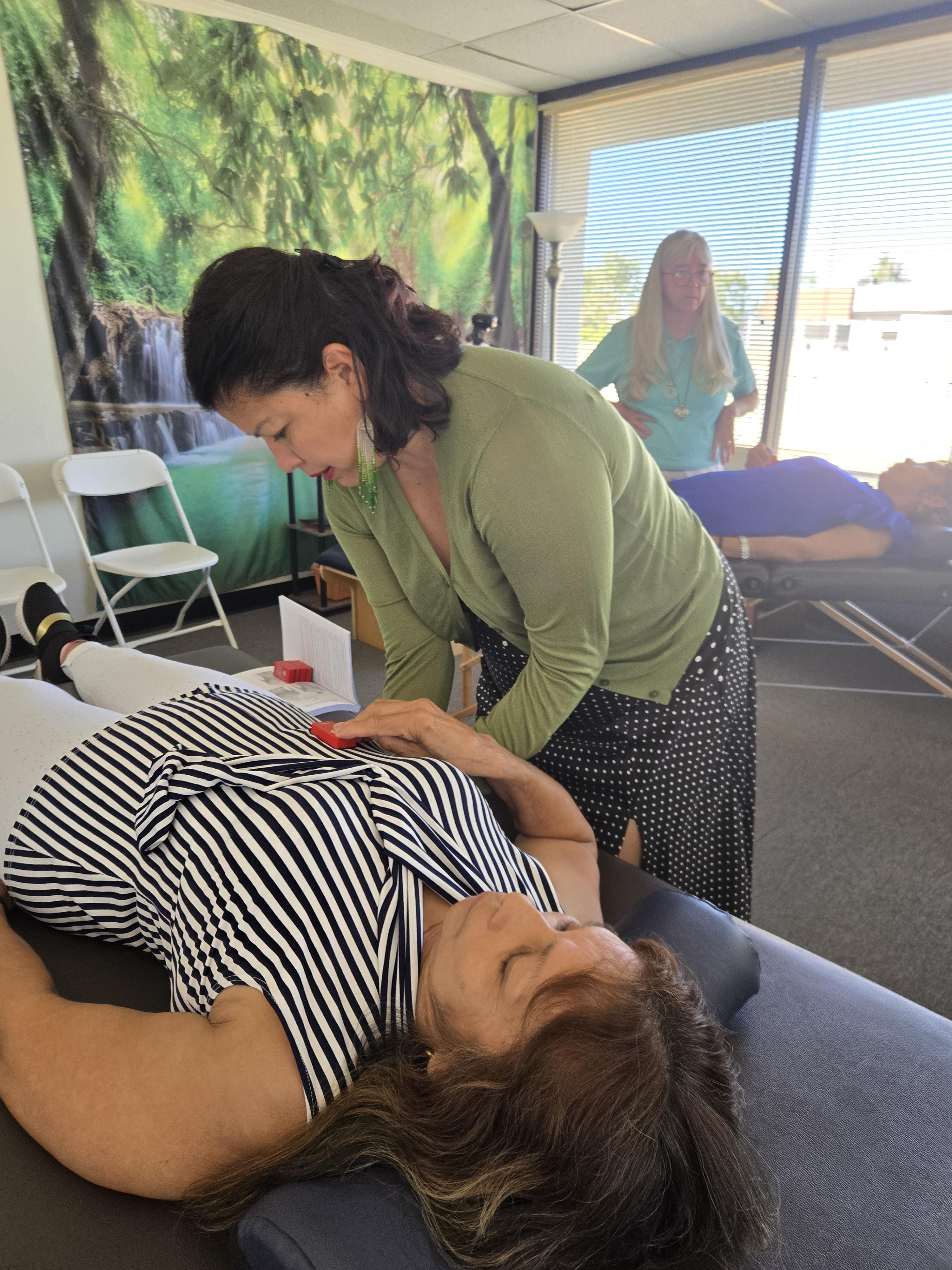 High-resolution photo of a holistic clinical space