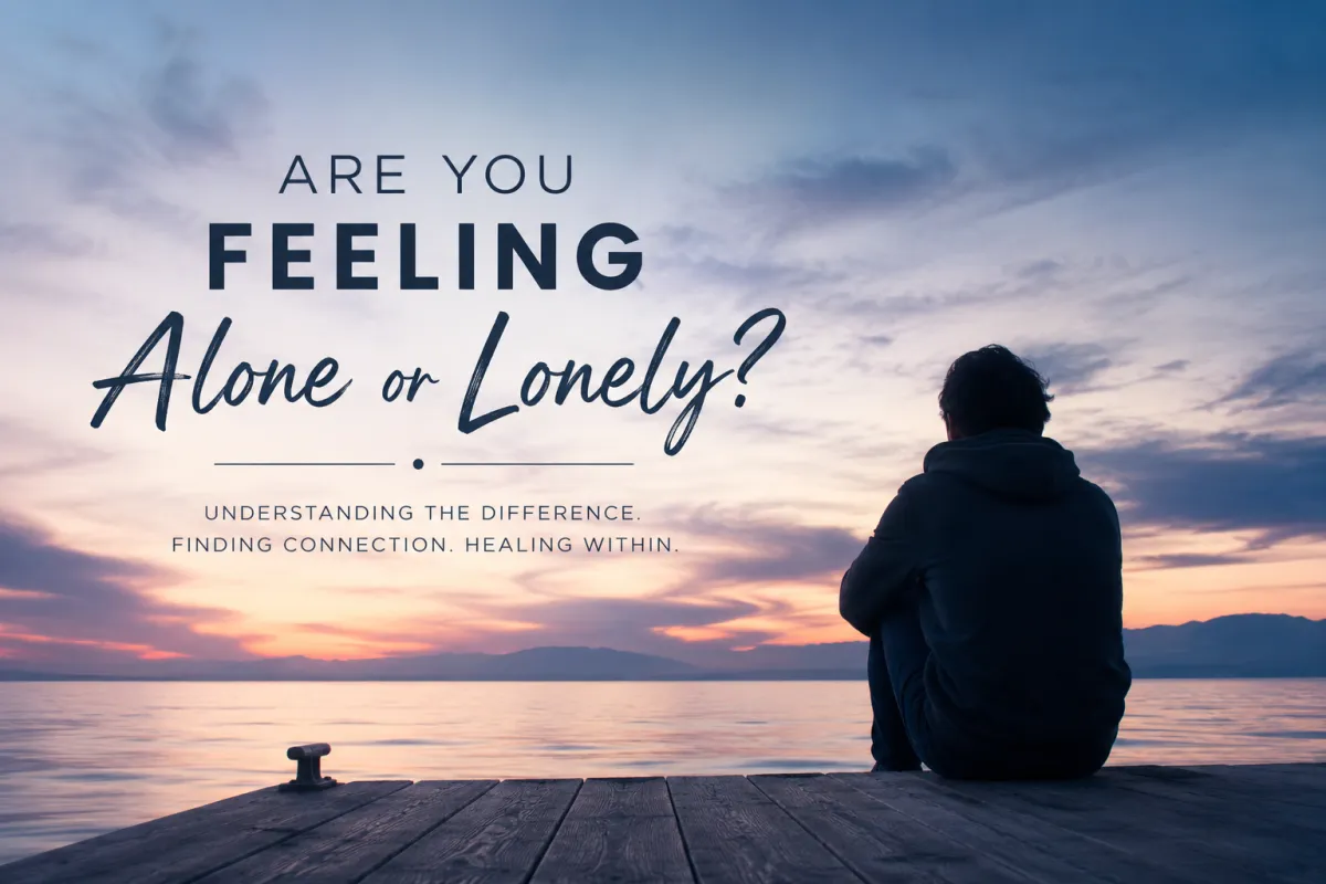 Are you feeling Lonely or Alone?