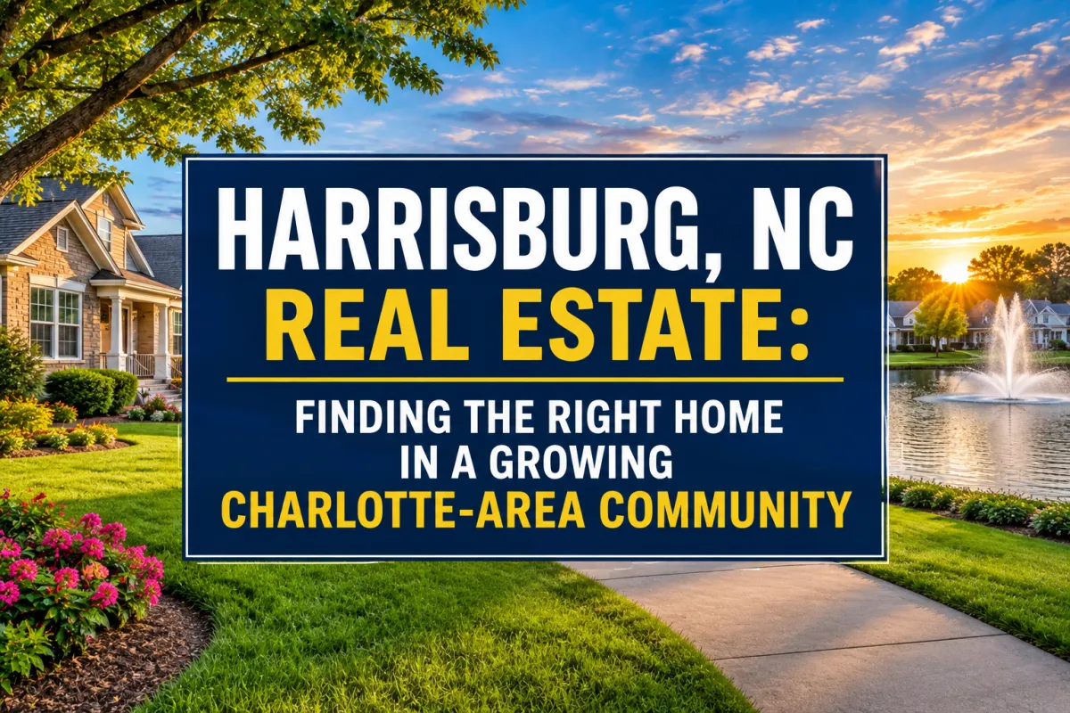 Harrisburg NC real estate guide for finding the right home