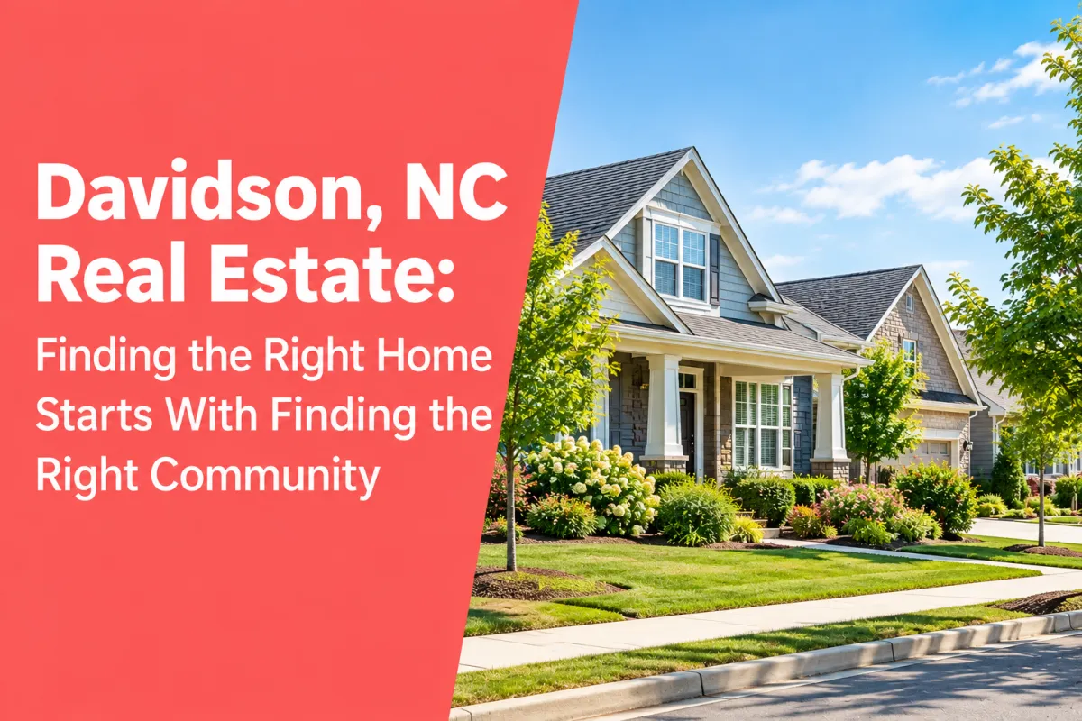 Davidson NC real estate and homes for sale
