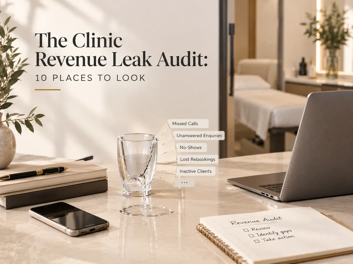 The Clinic Revenue Leak Audit: 10 Places to Look