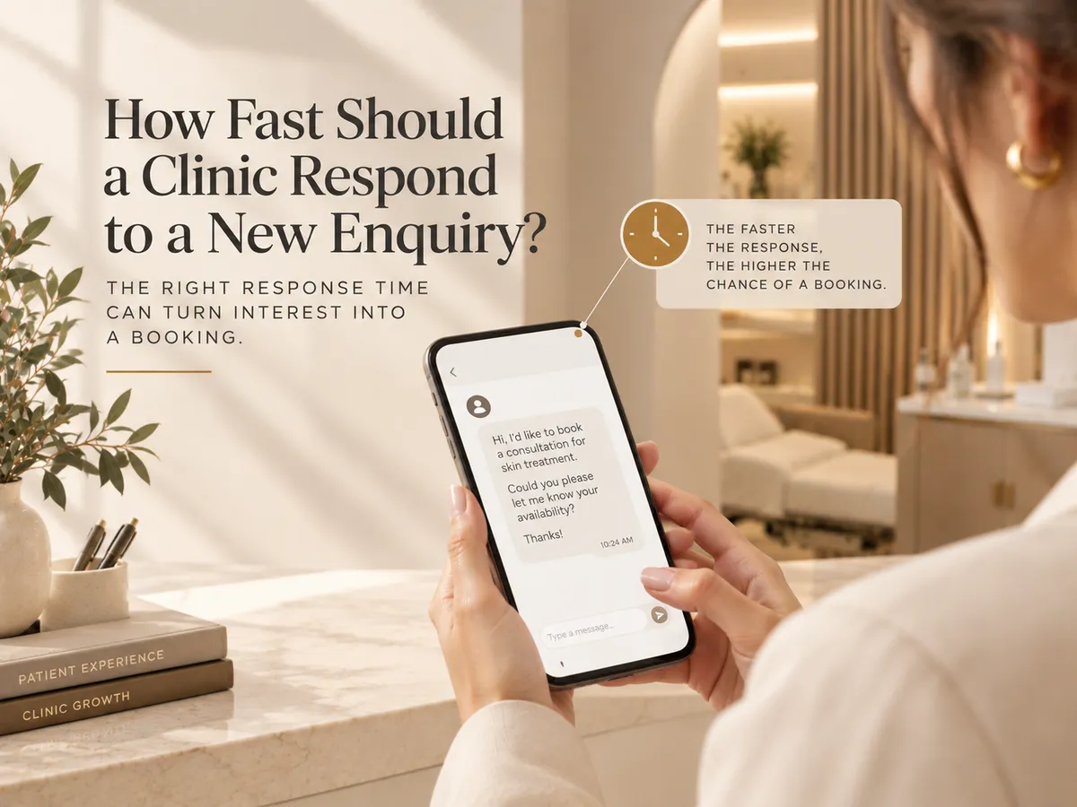 How Fast Should a Clinic Respond to a New Enquiry?