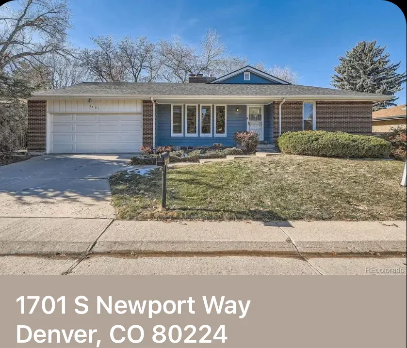 Available property for sale 1701 S. Newport Way Denver, CO 80224