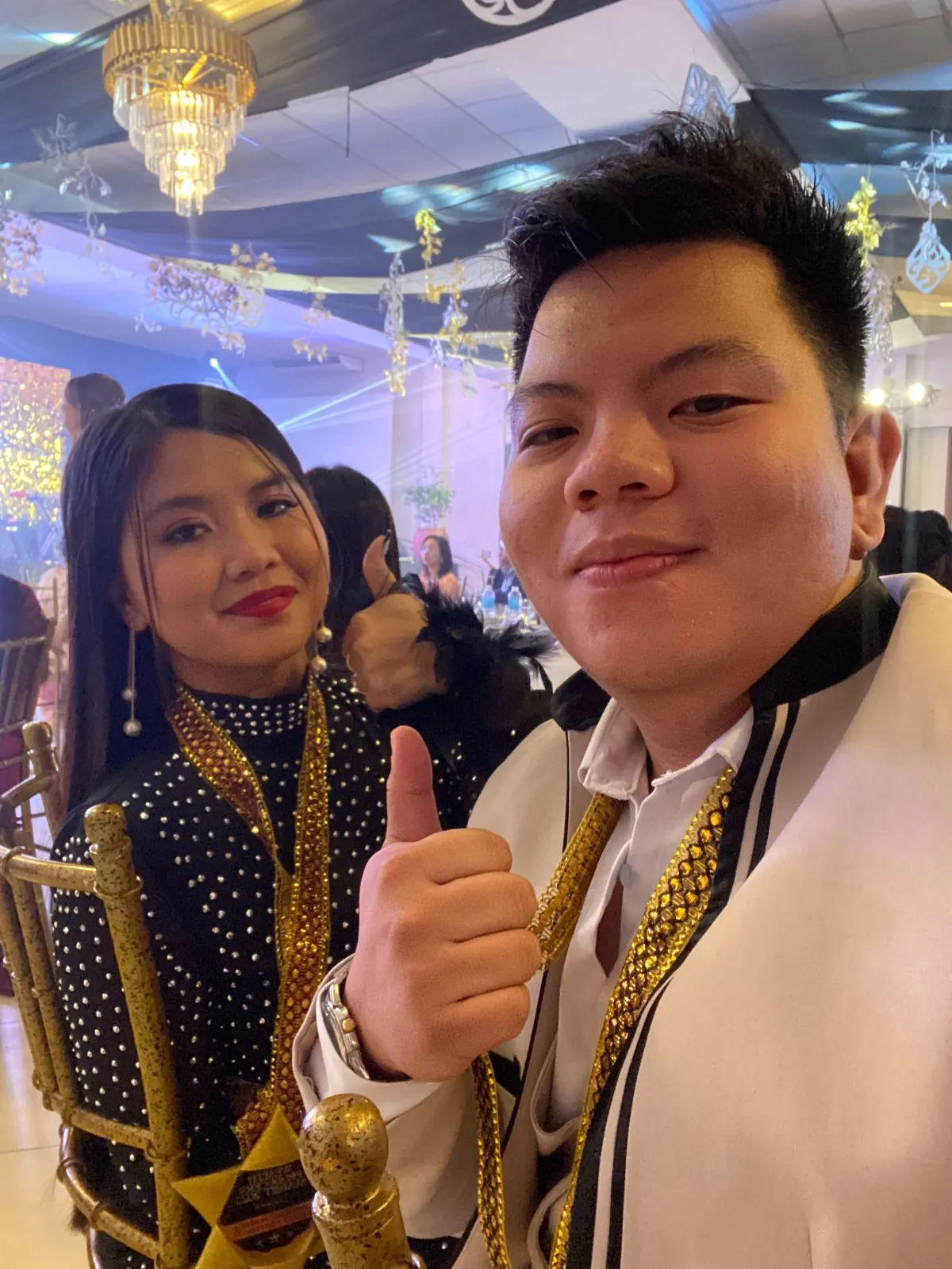 Jordan speaking at a workshop with an OrbitFlow diagram behind