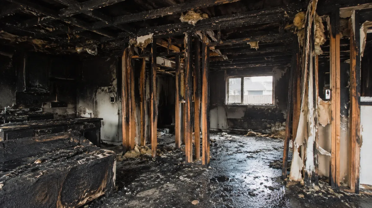 Fire and smoke damage restoration services