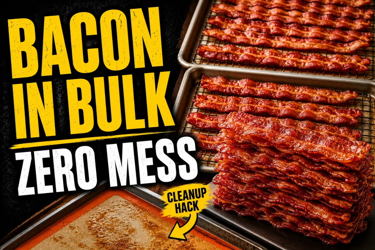 Bacon in Bulk with Zero Mess 