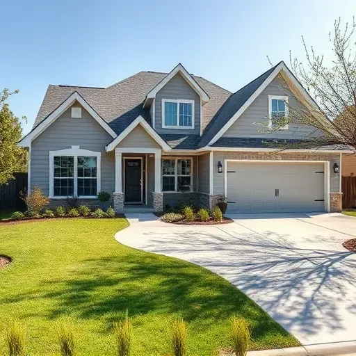 Home remodeling in Spring TX showcasing modern design elements and fresh landscaping in a sunny outdoor setting.