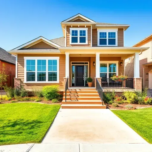 Completed home remodeling project in Spring TX featuring modern design and stylish outdoor landscaping.