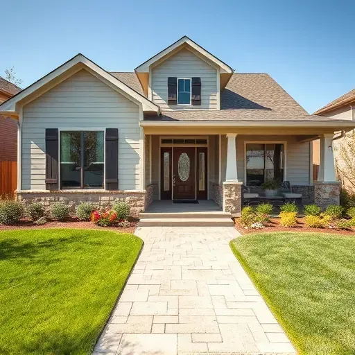 Home remodeling project in Spring TX showcasing a modern kitchen and living area with stylish decor and fresh finishes