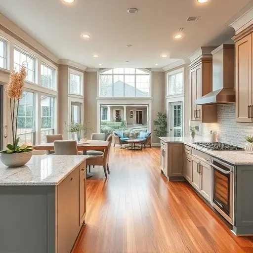 Stunning Kingwood TX home remodel with modern kitchen, granite countertops, custom cabinetry, and elegant decor.