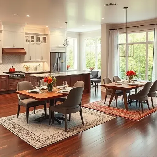 Beautifully remodeled kitchen in Cypress Creek TX with modern appliances, elegant cabinetry, and spacious island seating.