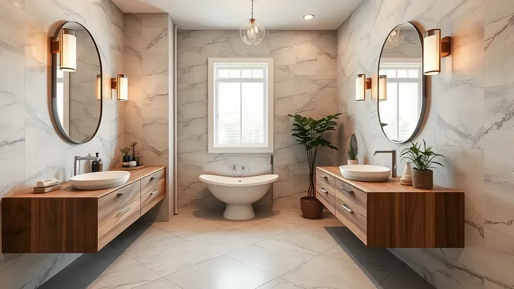 Floating Vanity Installation projects in Spring TX showcasing modern designs and professional craftsmanship