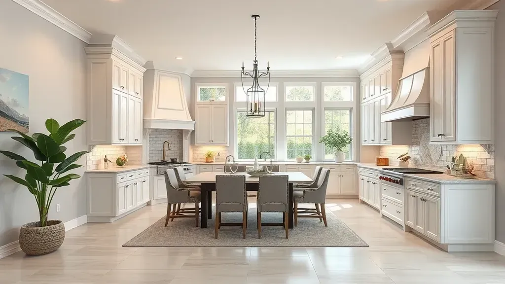 Home Remodeling in Tomball, TX showcasing beautiful kitchen renovation and modern design elements.
