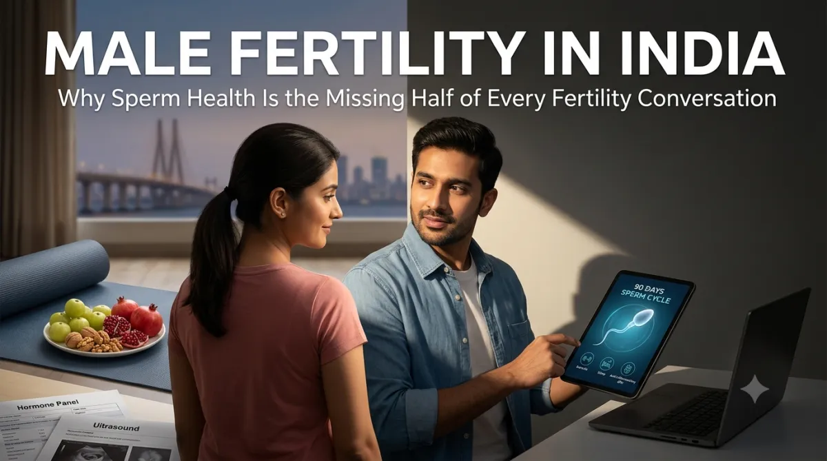 Male Fertility in India: Why Sperm Health Is the Missing Half of Every Fertility Conversation