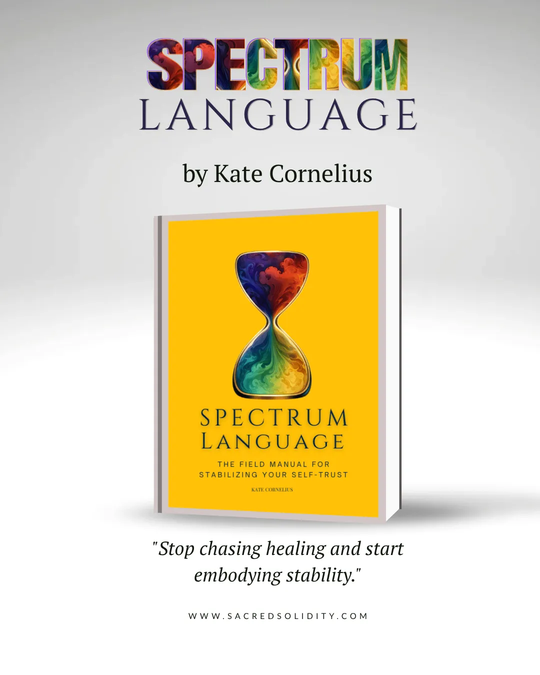 Book Release SPECTRUM LANGUAGE | Kate Cornelius