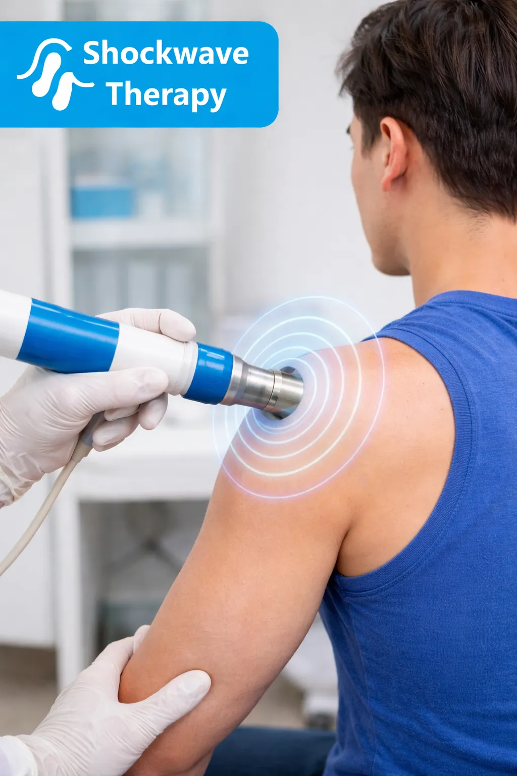 Doctor consulting patient online via laptop computer.