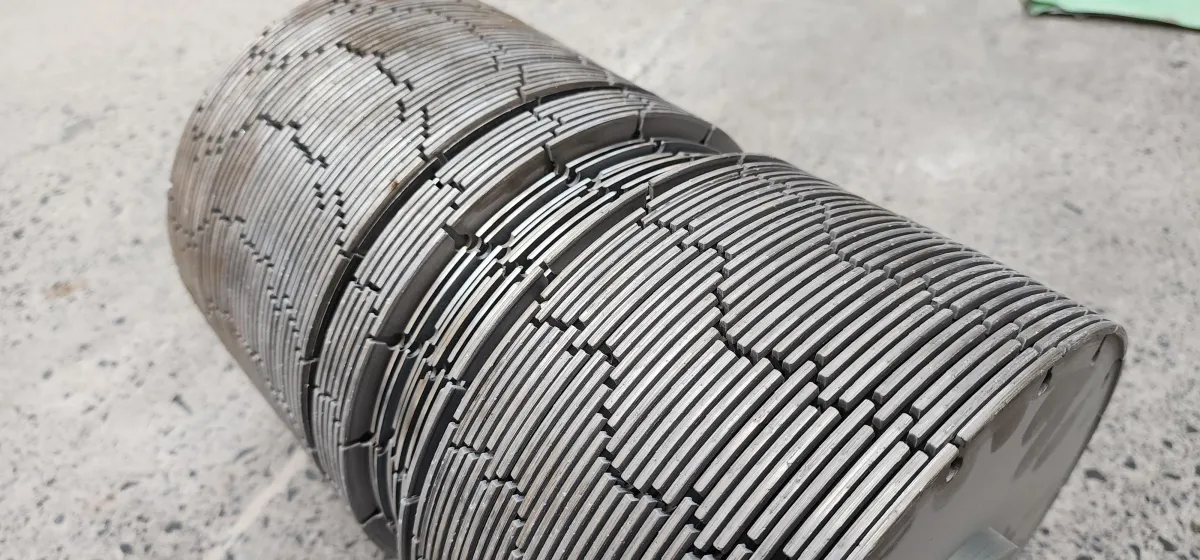 Concrete shaving drum for concrete surface removal