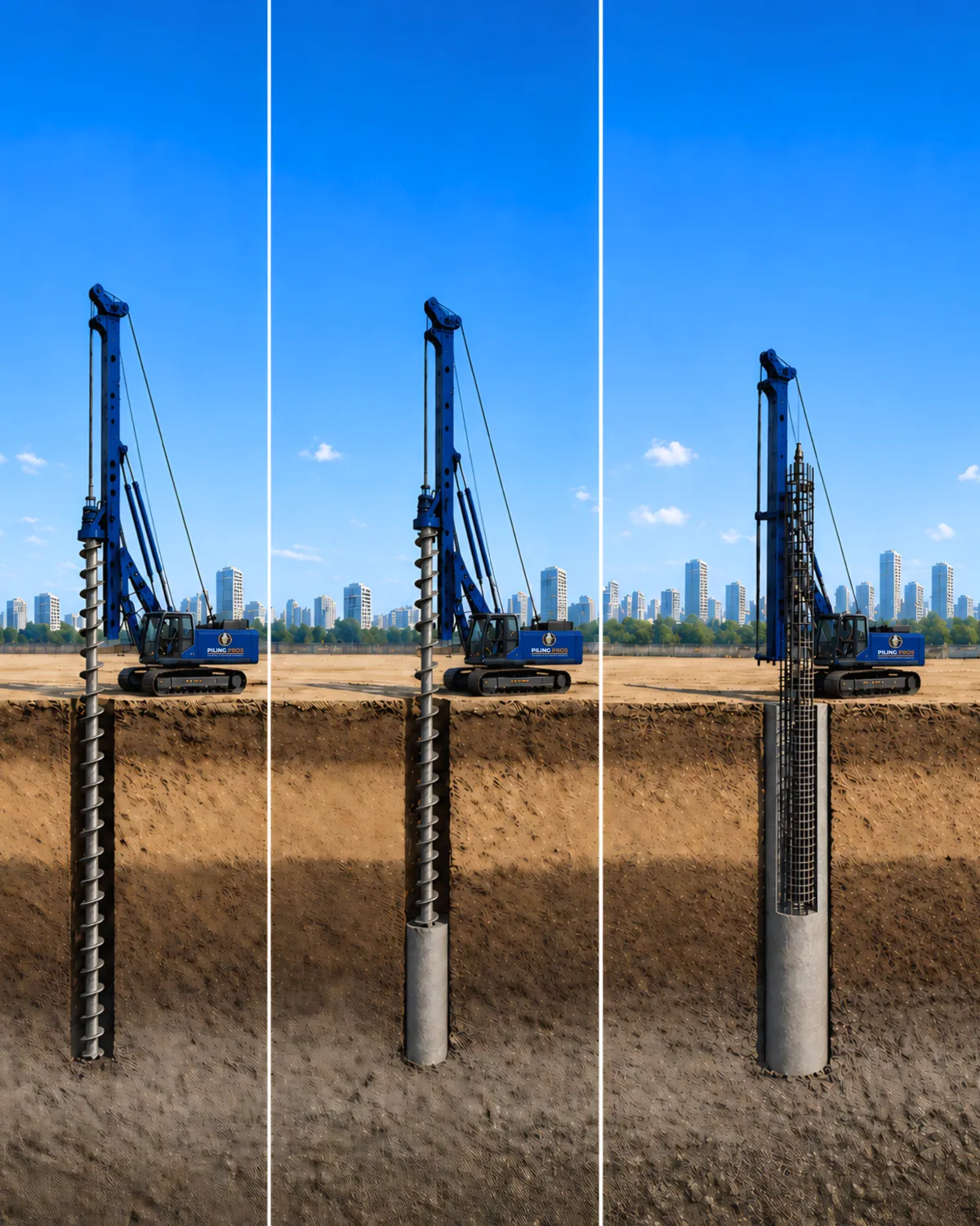helical pile foundation