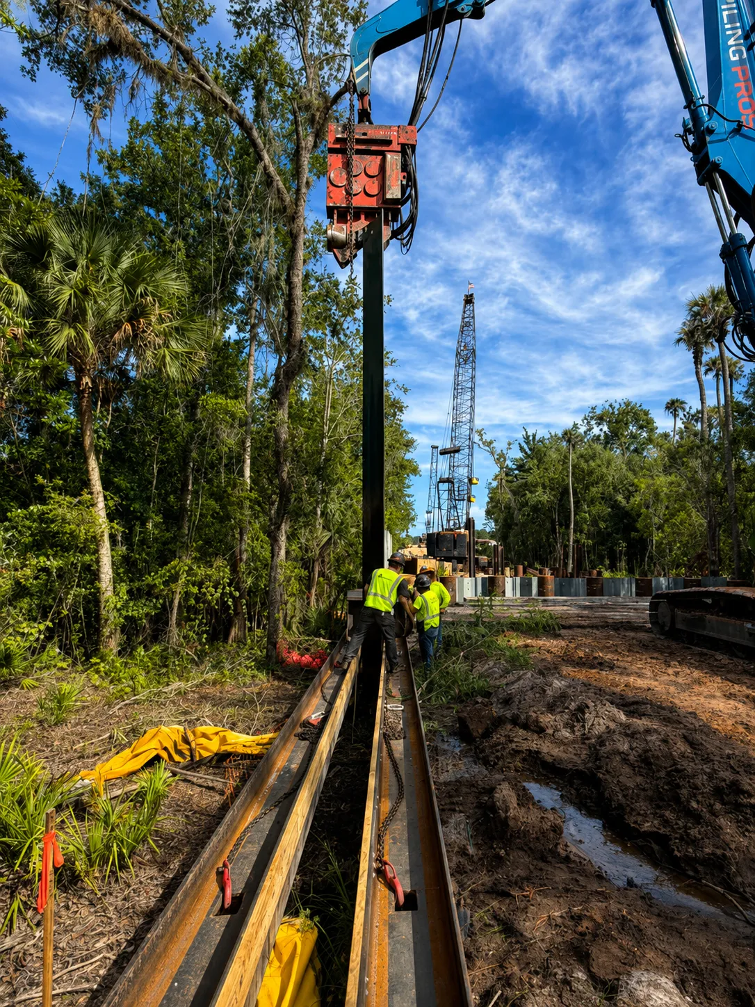 helical pile foundation