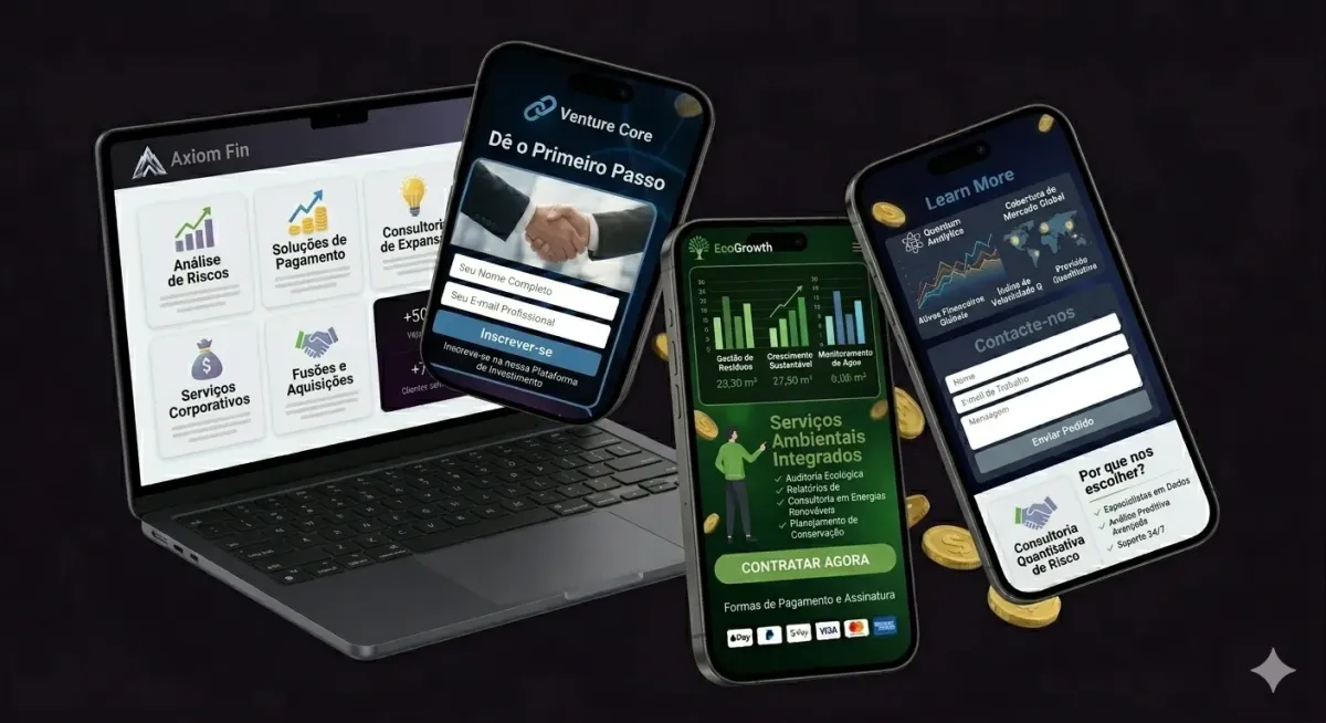 Dashboard analítico de FunnelSmart Pro con métricas de funnel