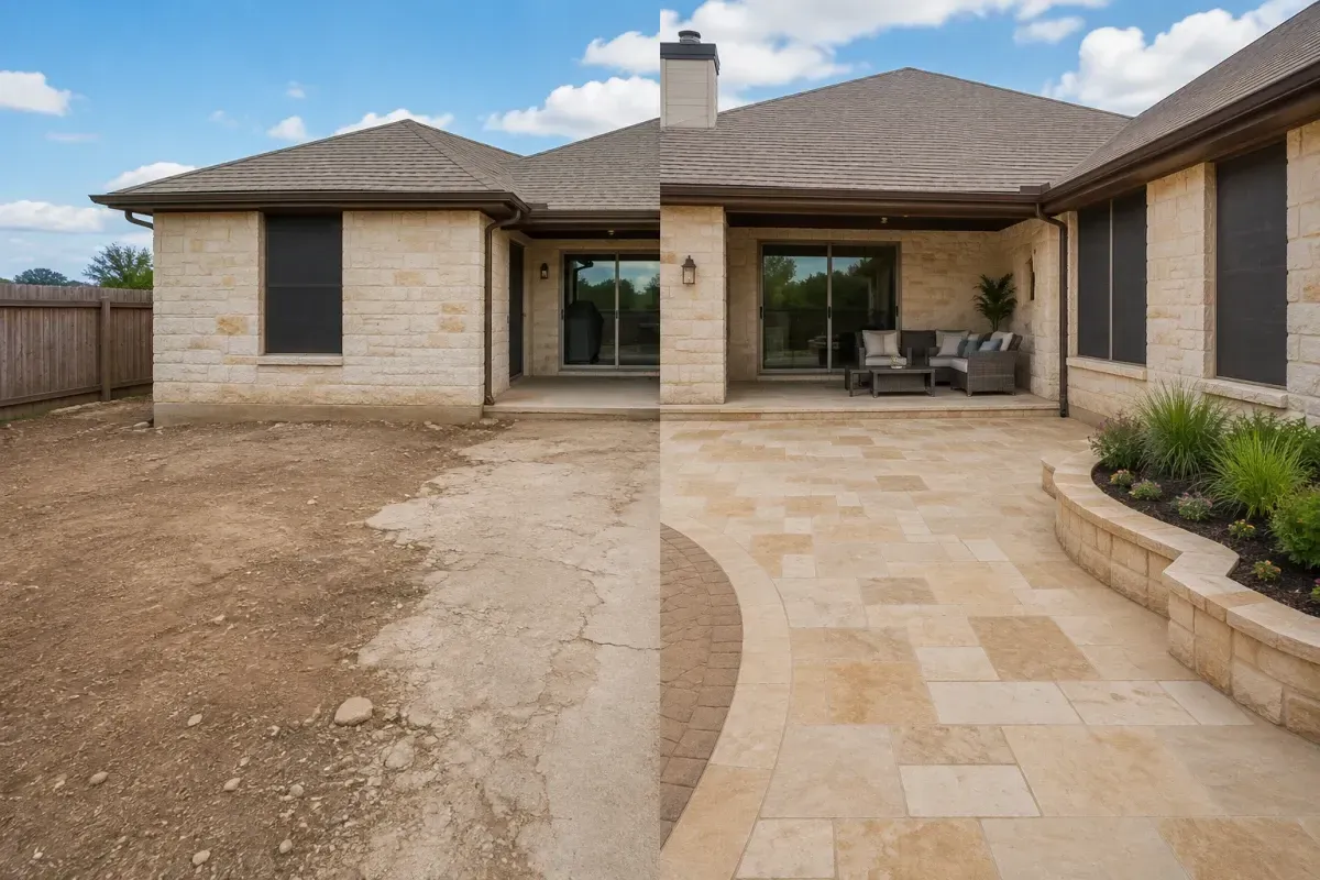 Hardscaping in San Antonio