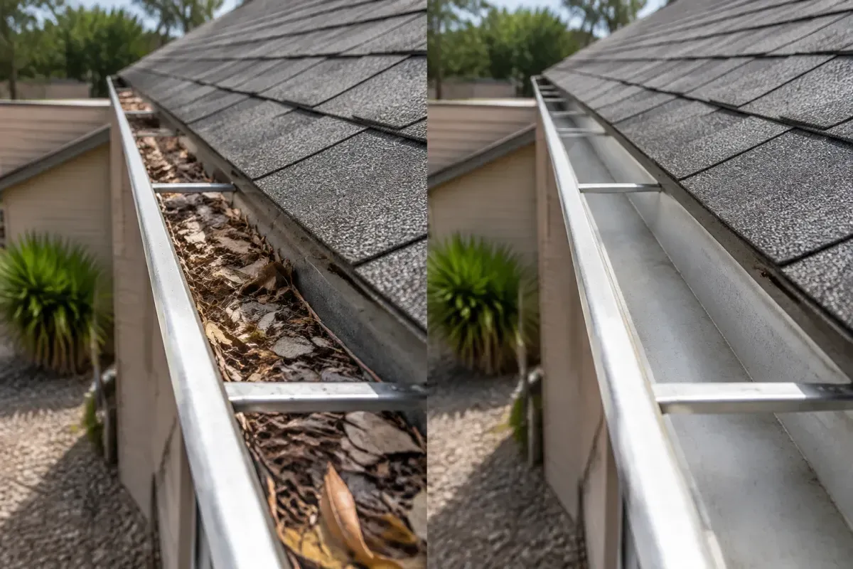 Gutter Cleaning in San Antonio