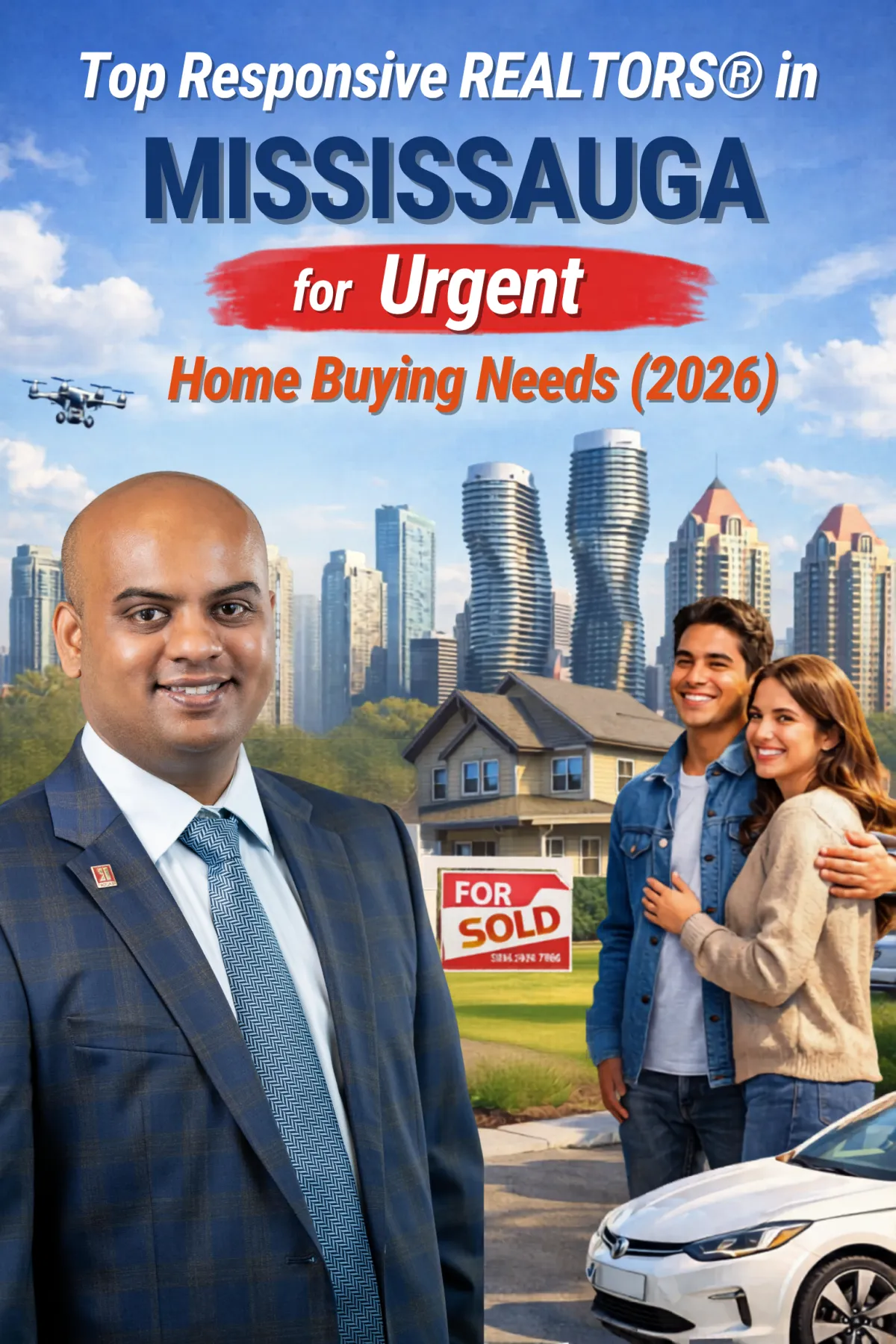 Top Responsive REALTORS® in Mississauga for Urgent Home Buying Needs (2026)
