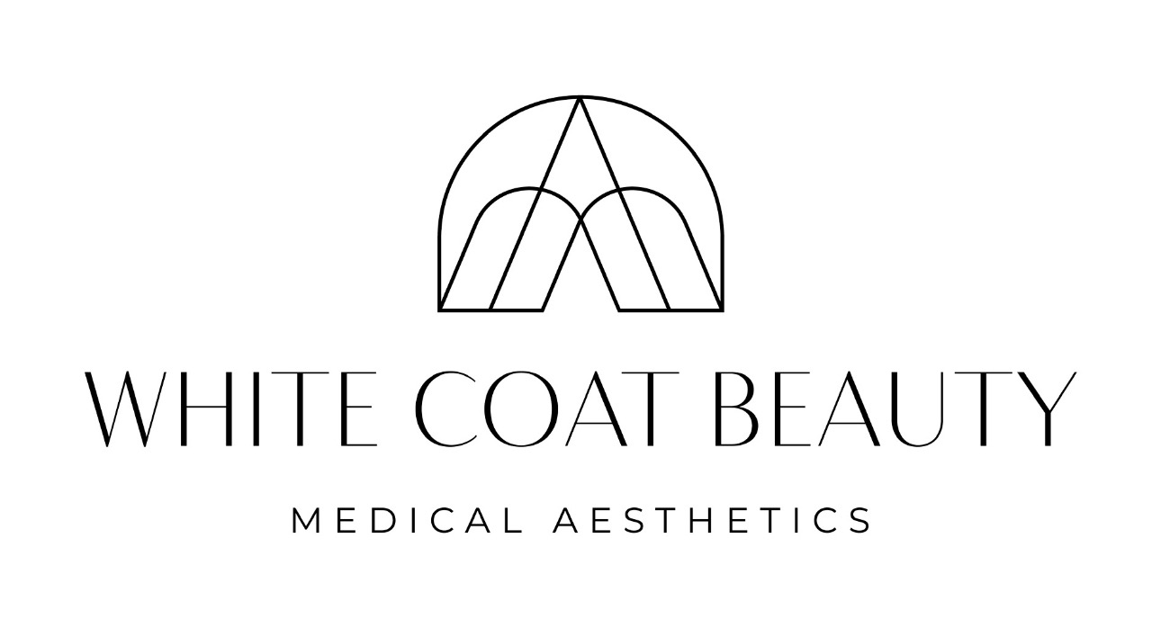 White Coat Beauty Icon Logo