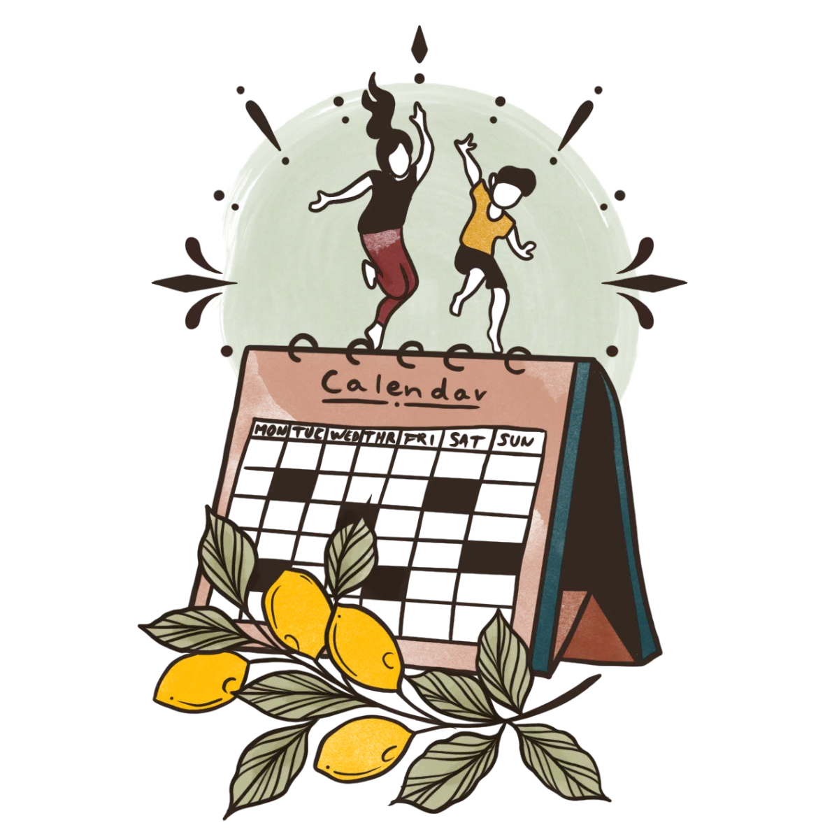 Illustrated icon representing Events