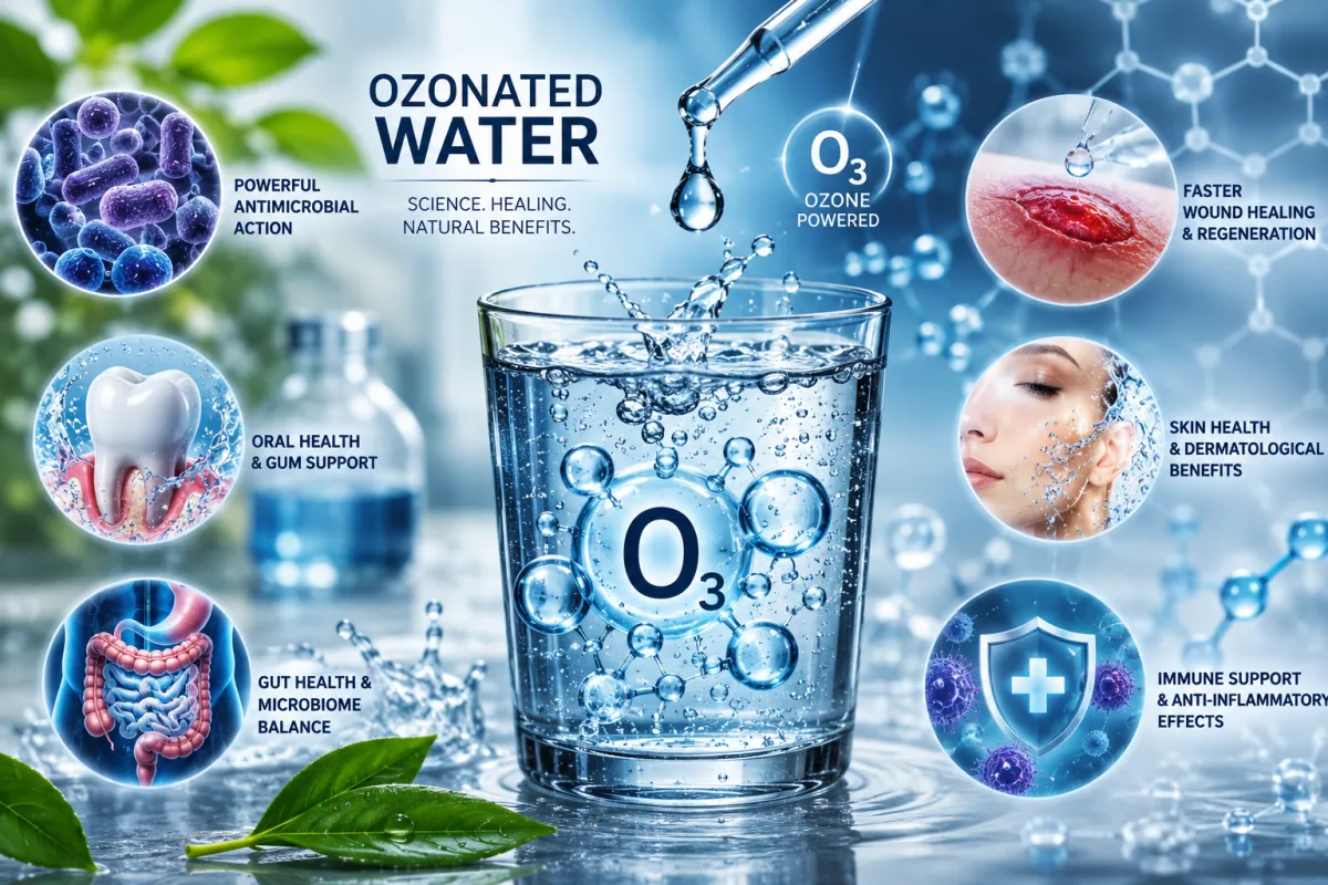 Ozonated Water Benefits