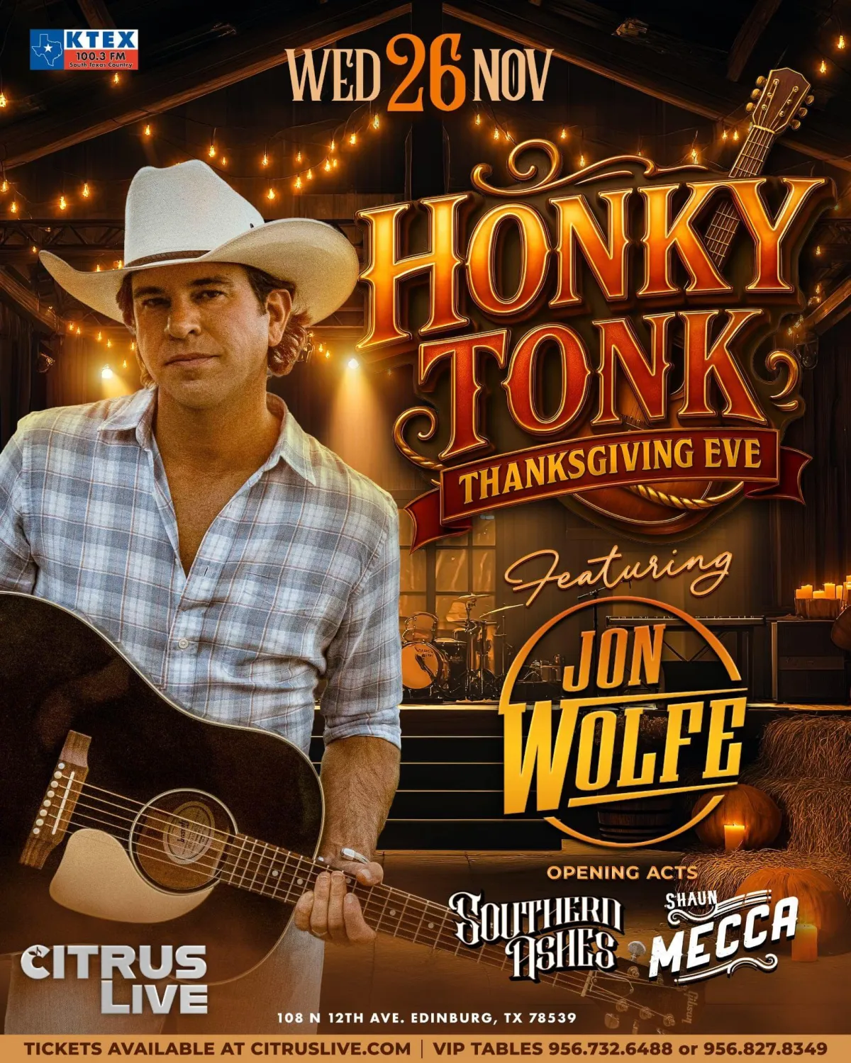 Honky Tonk Thanksgiving Eve