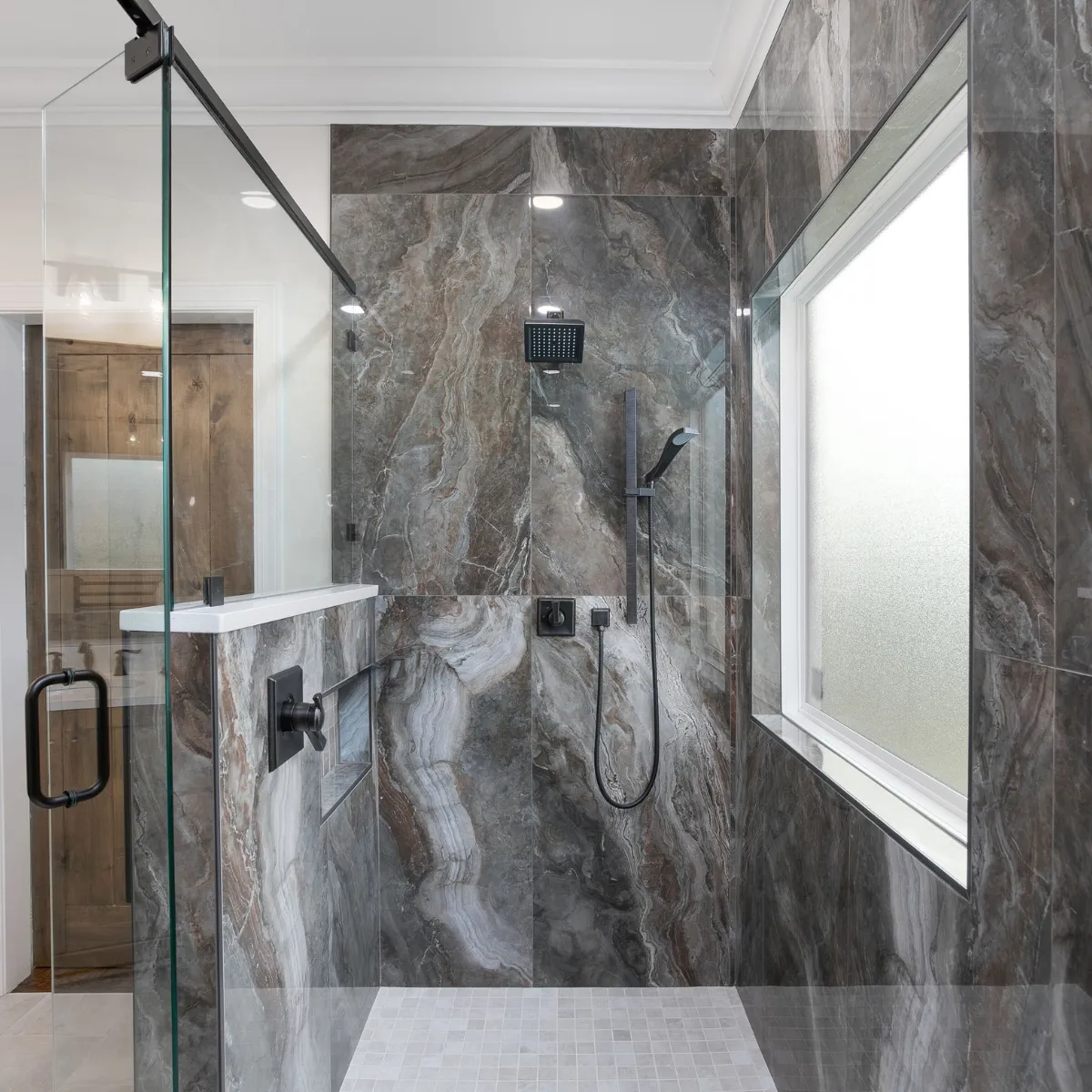 bathroom shower remodel