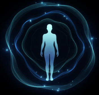 Abstract calm gradient representing alignment