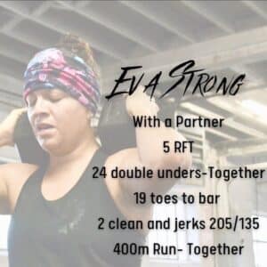 Hero WOD Eva Strong