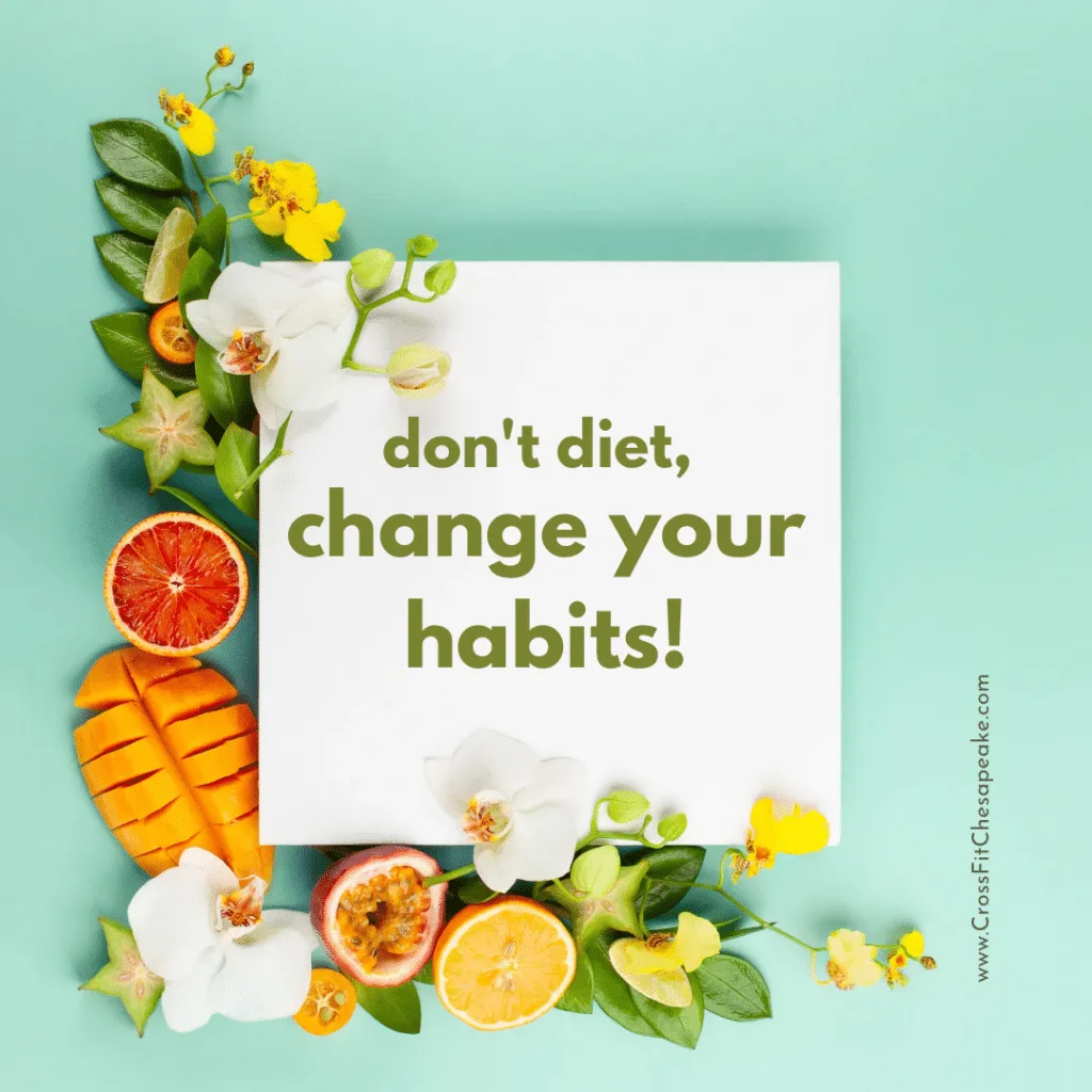 Diet can be a dirty word