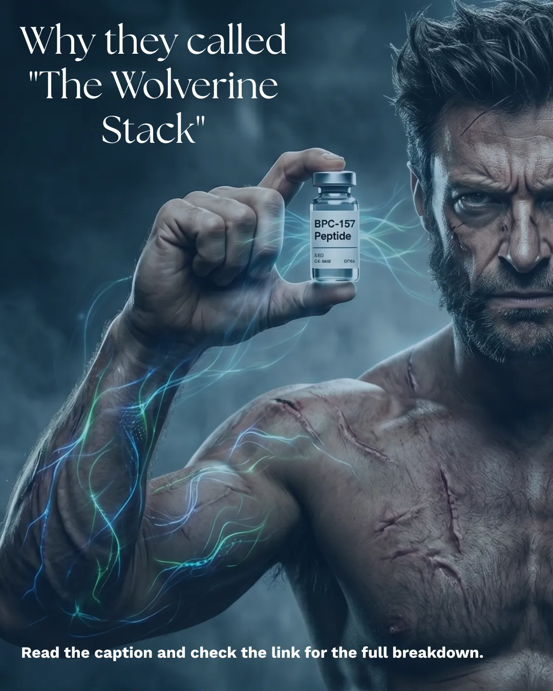 Why Is BPC-157 + TB-500 Called the “Wolverine Stack”?