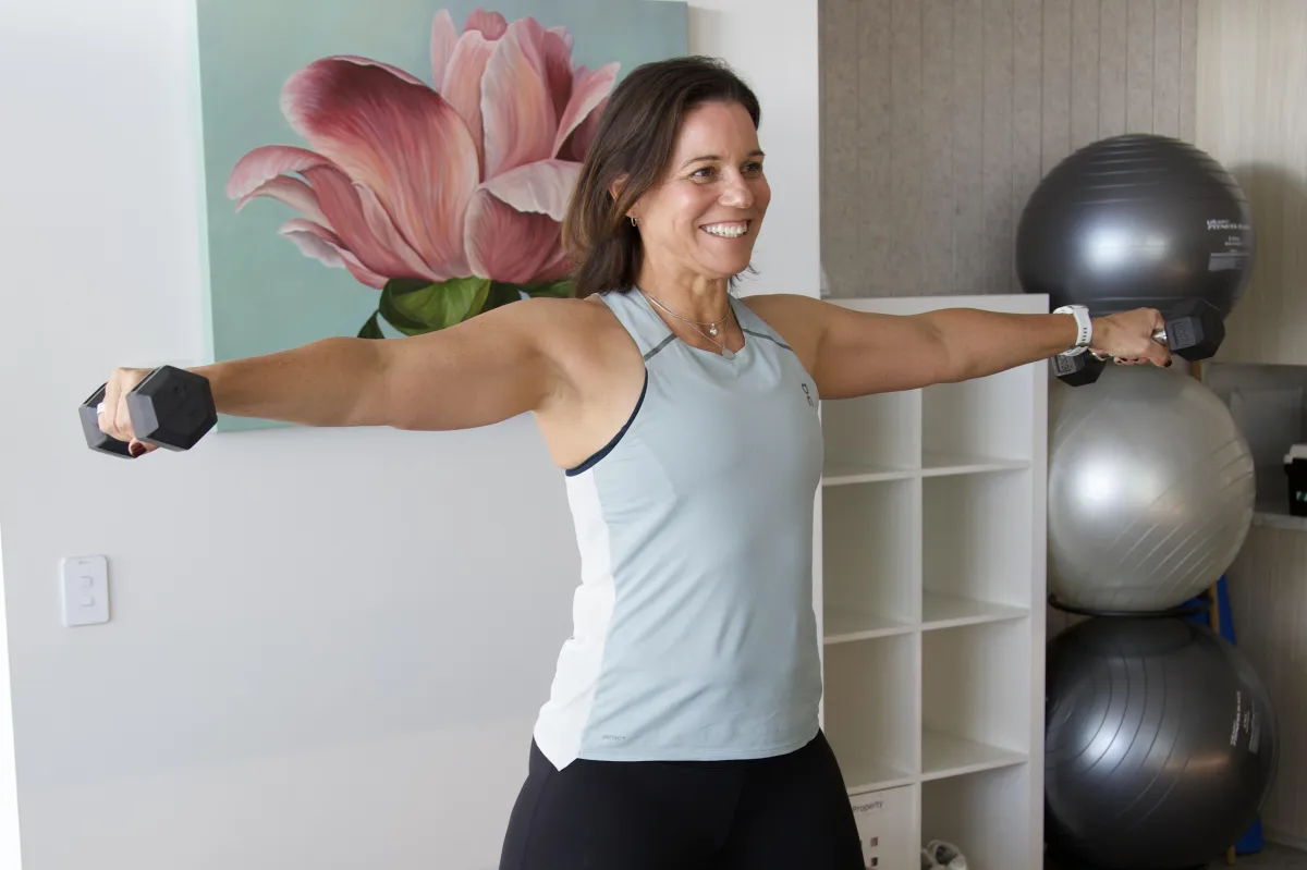 Clinical Rehab using Pilates equipment