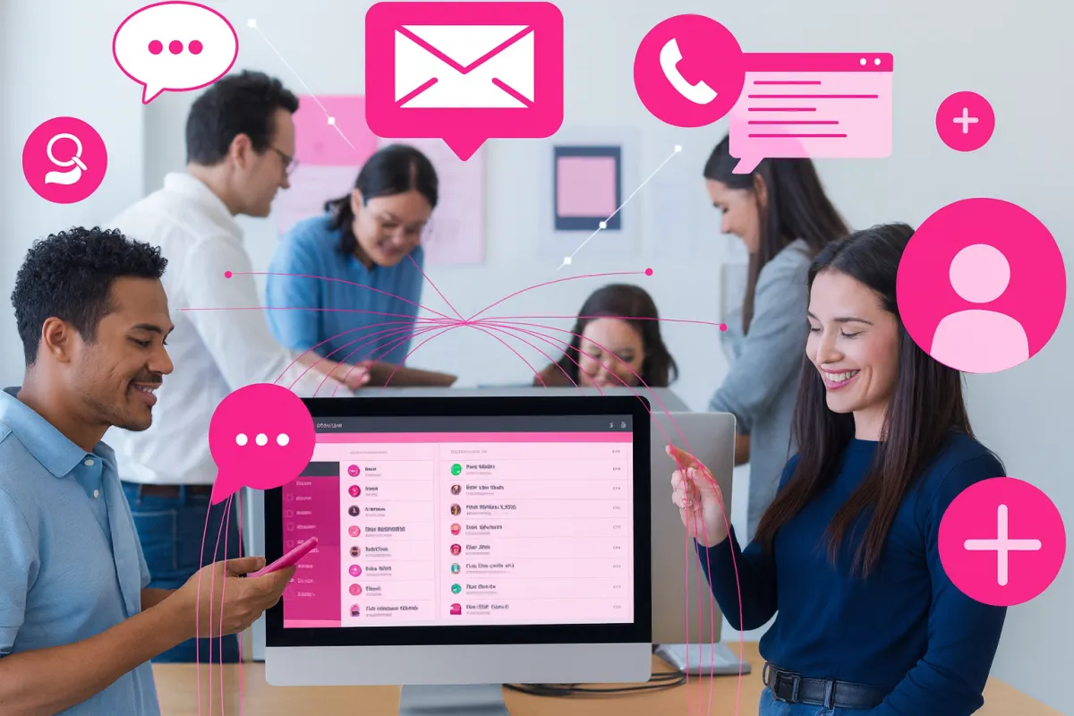 From Facebook to SMS to web chat, manage every customer conversation seamlessly—no platform-switching, no lost context.