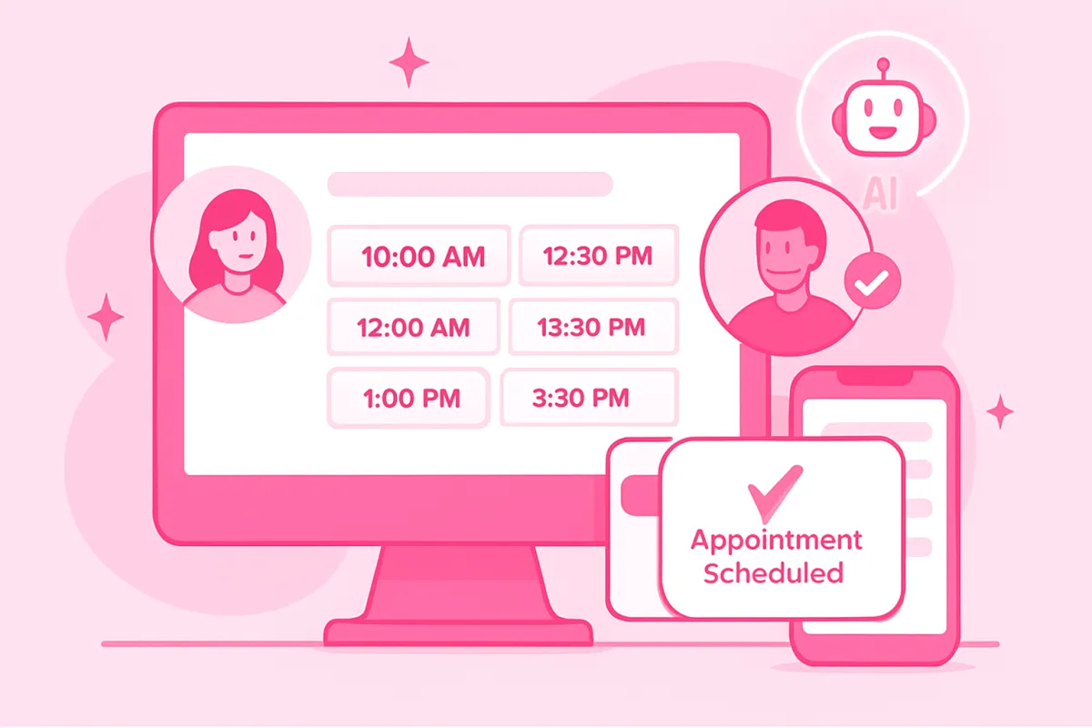 No more endless emails or phone tag. Automated online booking means your calendar fills up—even while you sleep.