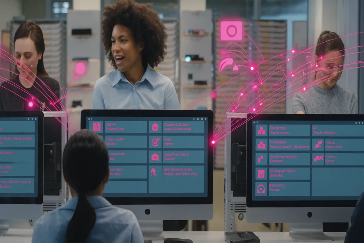 Meet customer expectations with fast responses, unified messaging, and 24/7 support—without adding to your team’s workload. Our AI-driven platform helps your business look bigger, faster, and always on.