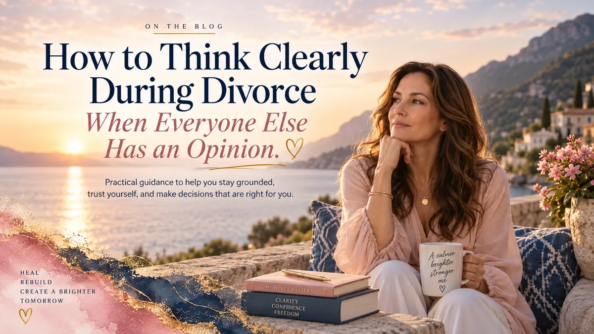 How to Think Clearly During Divorce