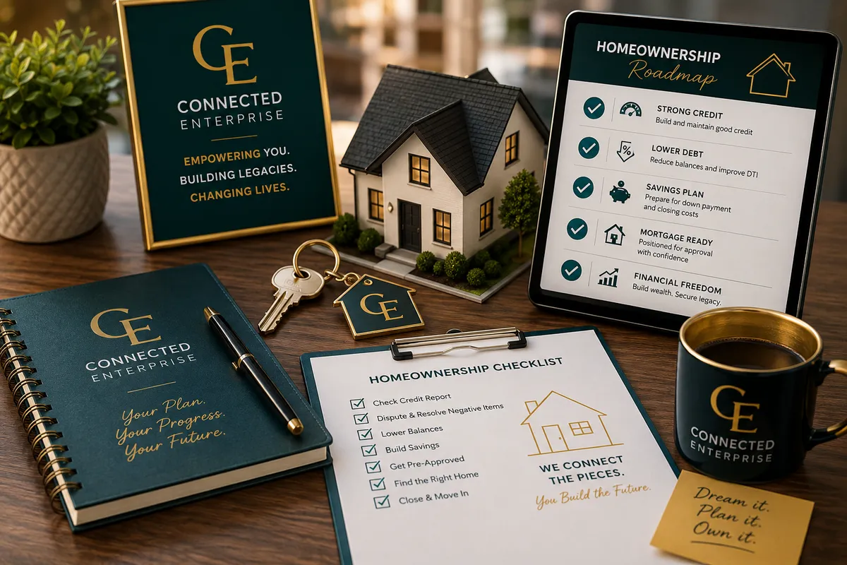 Financial architecture blueprints alongside premium wealth management materials