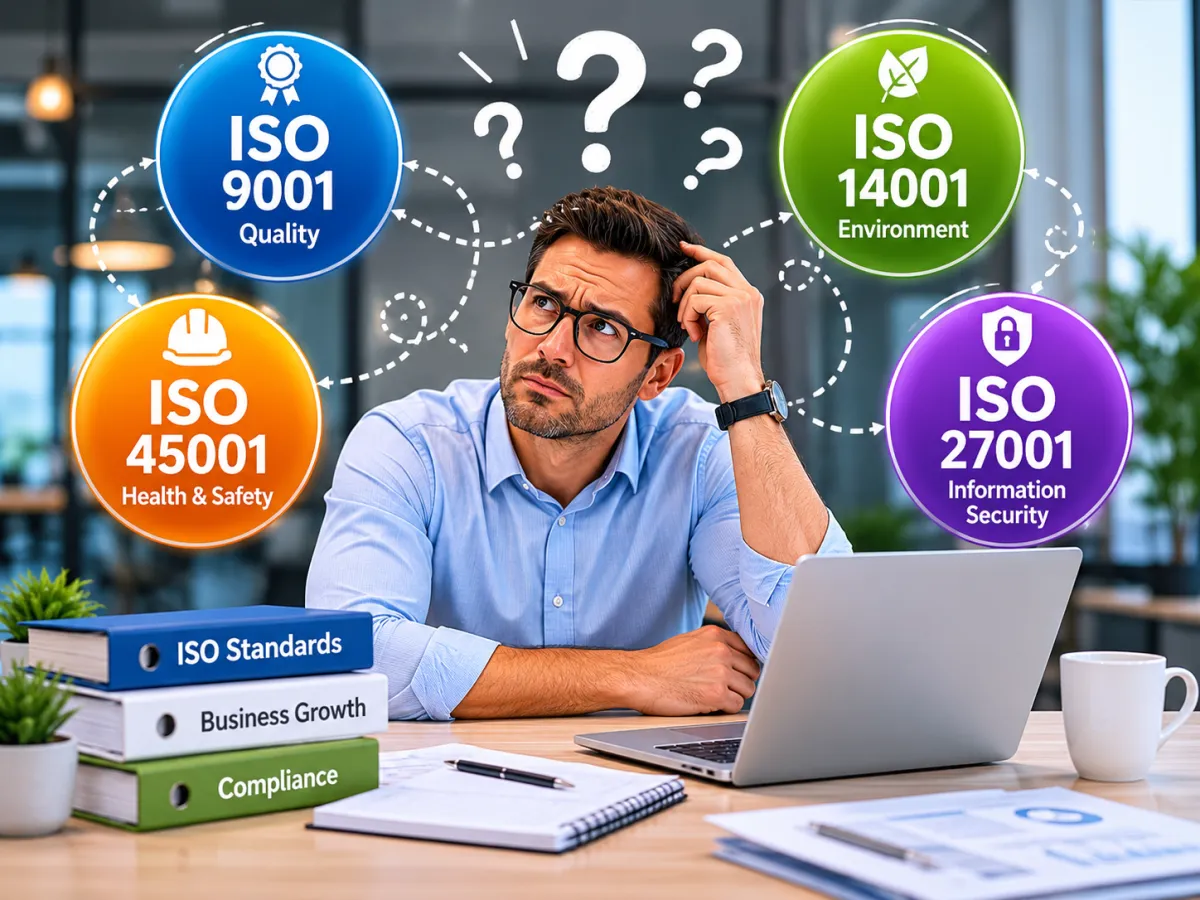 ISO Made Simple: Understanding 9001, 14001, 45001 & 27001 Without the Jargon