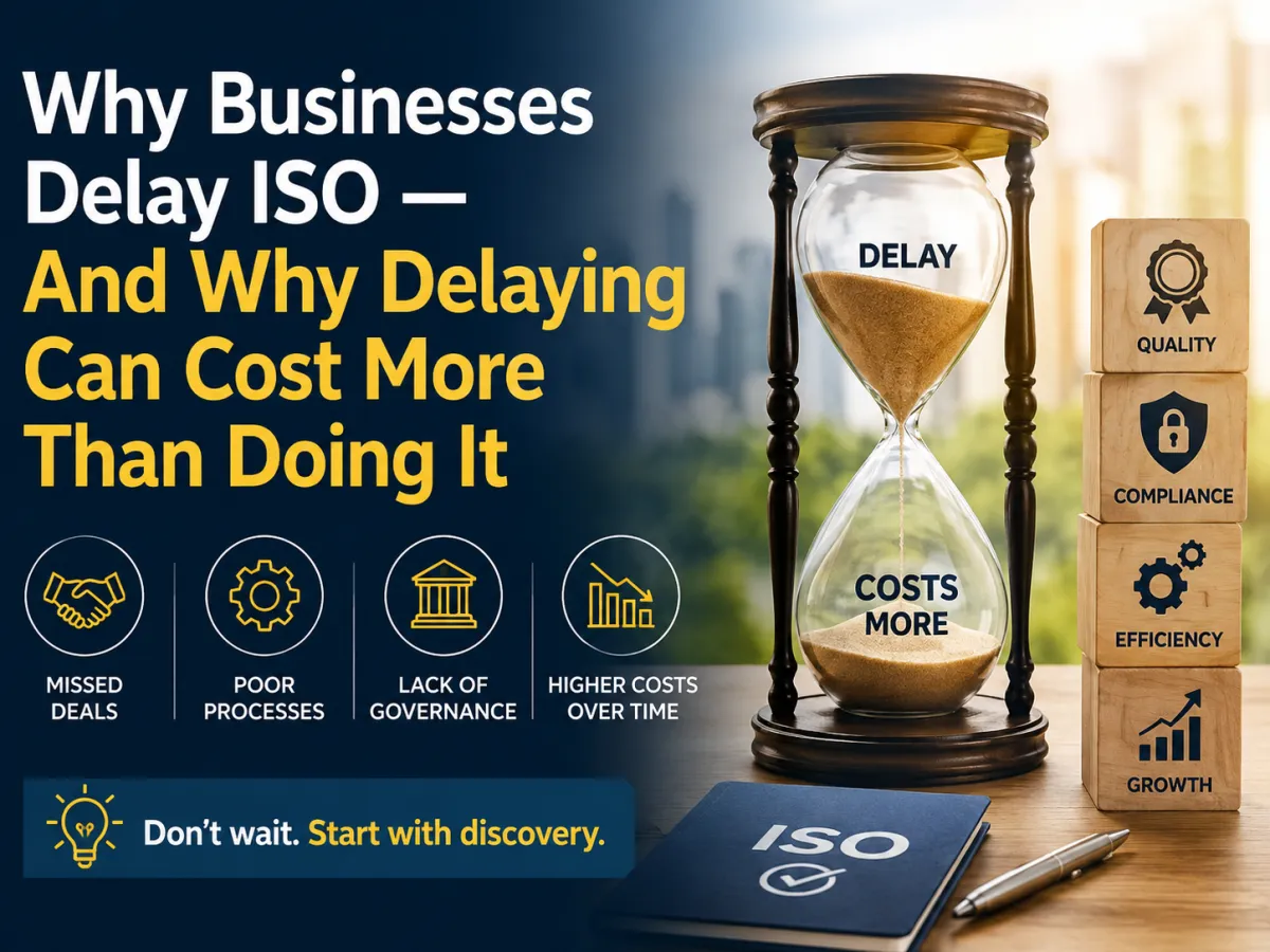 Section 912A Is the Destination. ISO 9001 Is the Roadmap.