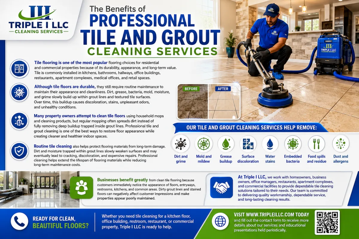 The Benefits of Professional Tile and Grout Cleaning Services